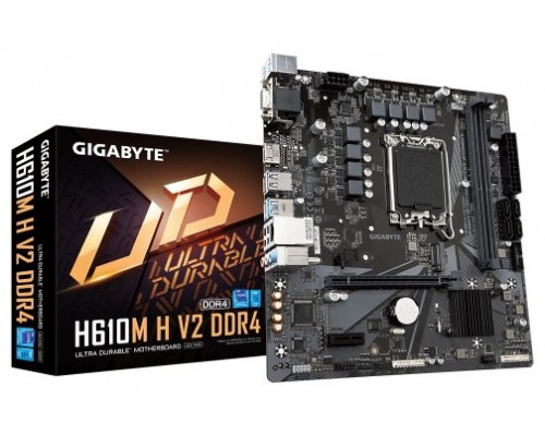 PLACA BASE GIGABYTE H610M H V2 1700 MATX 2XDDR4